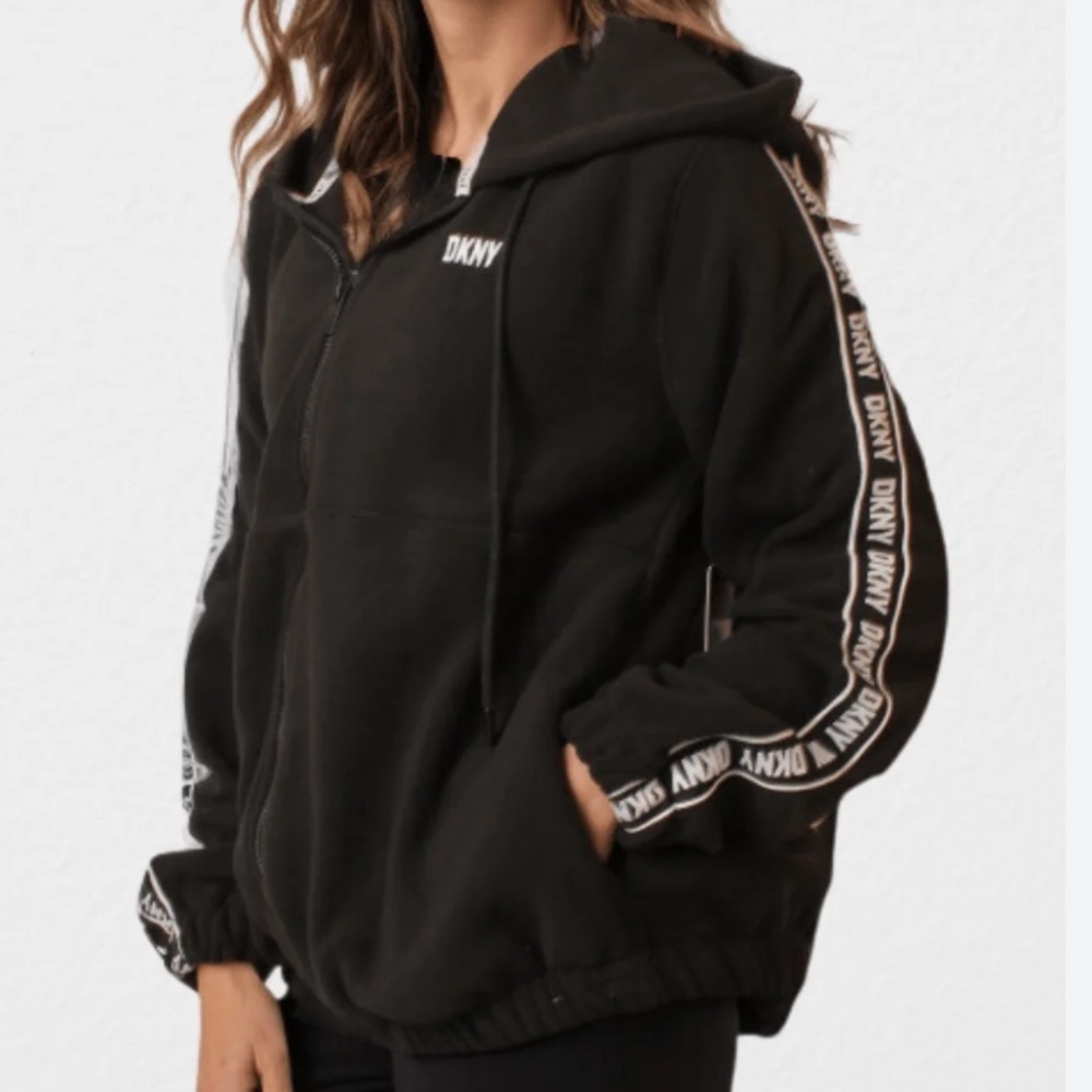 DKNY sport fleece Women's Black Hoodie
